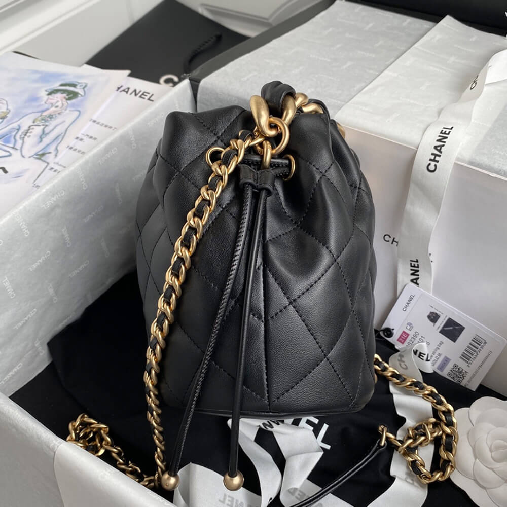 CHANEL Drawstring Bag