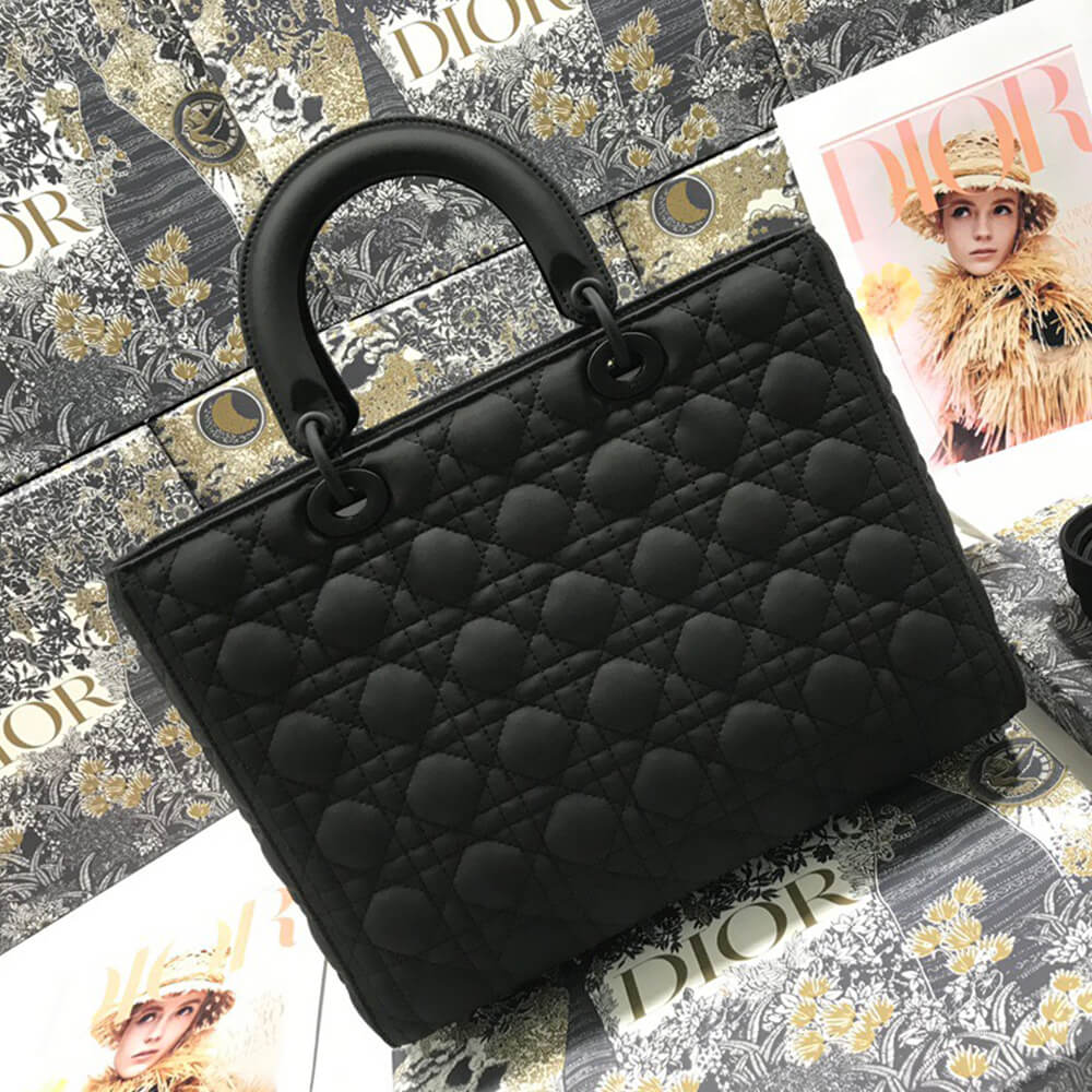 DIOR LARGE LADY DIOR BAG