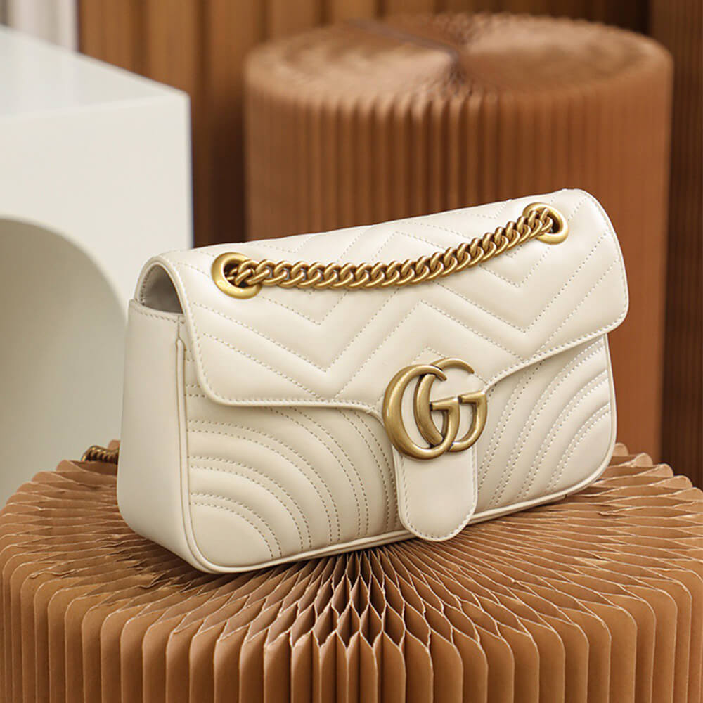 GG Marmont small matelasse shoulder bag