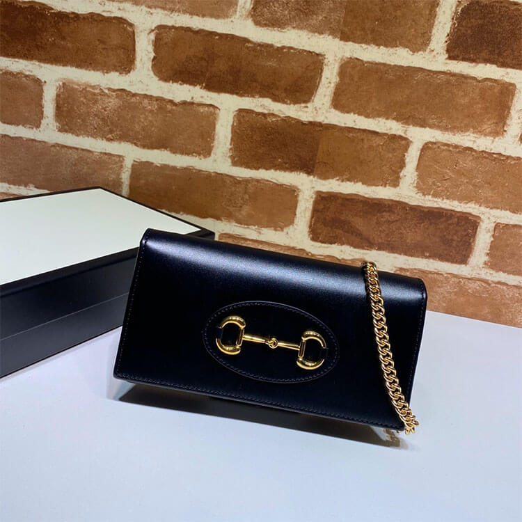 Gucci Horsebit 1955 Wallet With Chain